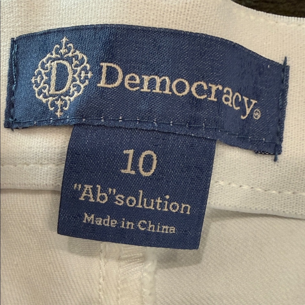 Democracy Women's Cream Jeans